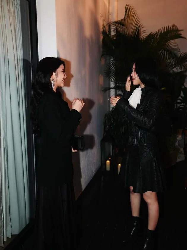 Potret bahagia Tiara Andini bertemu Ryujin ITZY