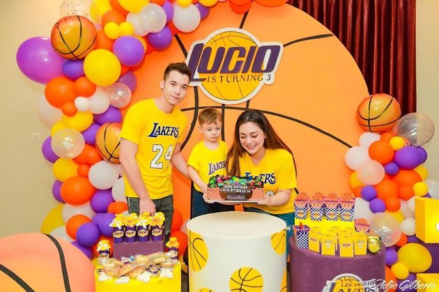 7 Portraits of Lucio's 3rd Birthday, Celine Evangelista and Stefan William's Son, Festive with a Basketball Theme