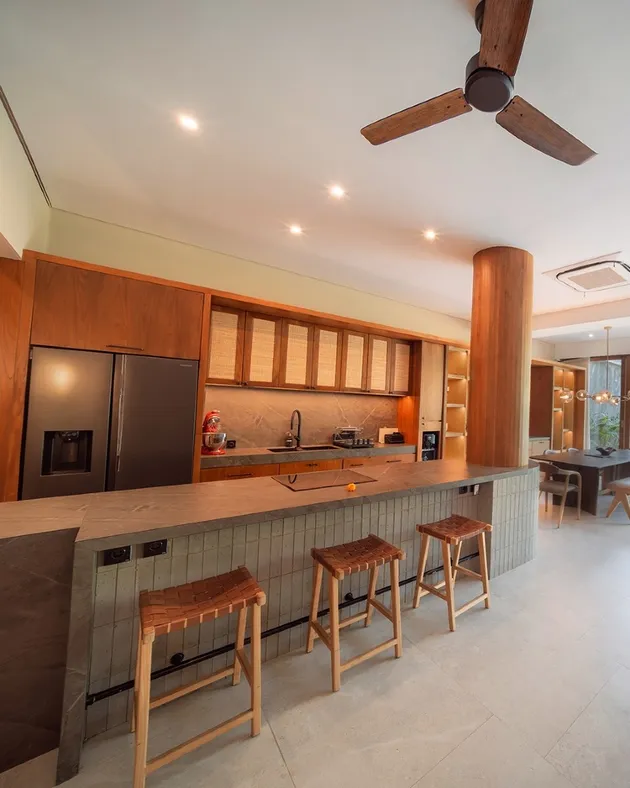 dapur Vila Nana Mirdad dan Andrew White
