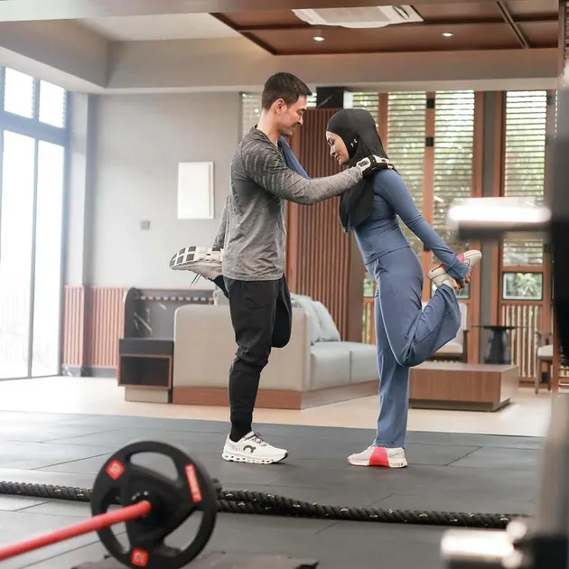 Zumi Zola dan Putri Zulhas, olahraga bareng, romantis