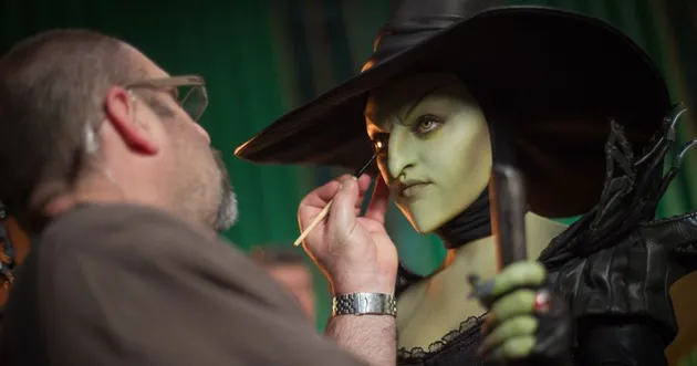 transformasi artis, peran menakutkan, make up menakutkan