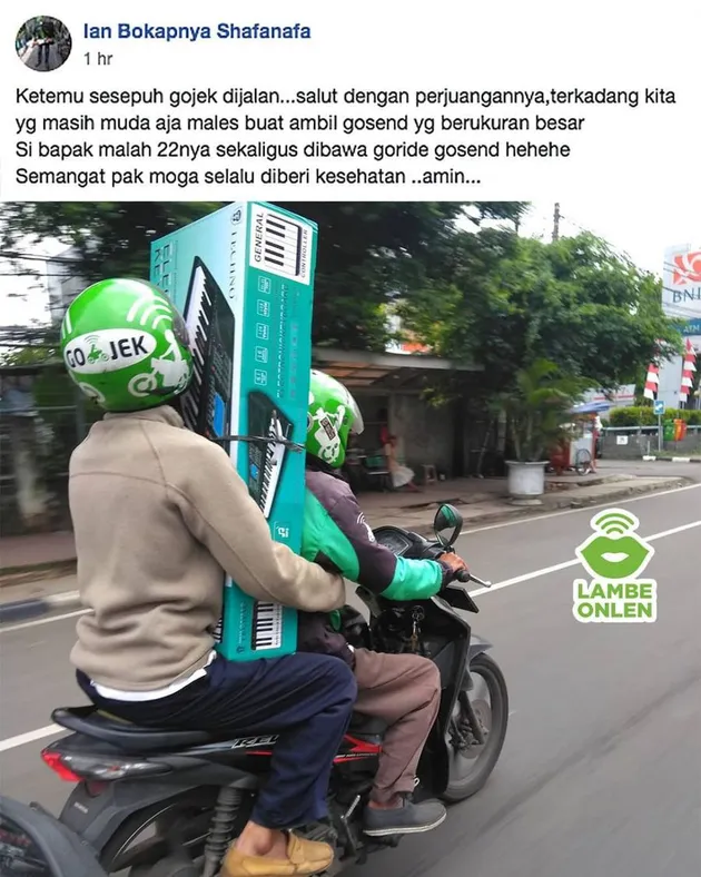 ojol, driver ojol, bawaan drvier ojol