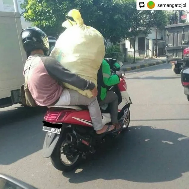 ojol, driver ojol, bawaan drvier ojol