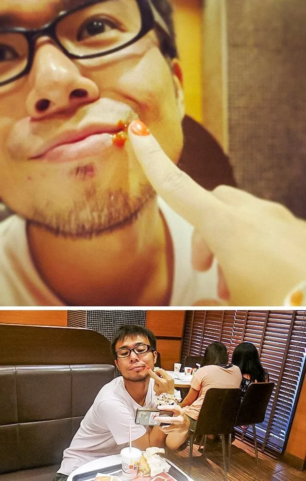 foto socmed, trik foto, foto tipuan, foto lucu