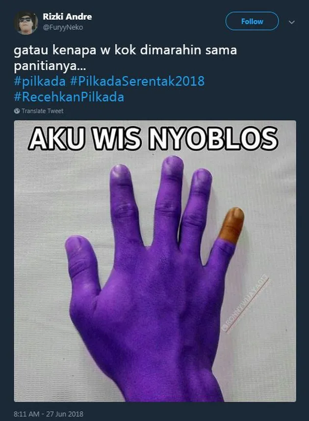pilkada, berita pilkada, hasil pilkada, meme pilkada