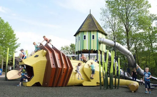 taman bermain, taman bermain keren, foto keren, foto unik, foto lucu