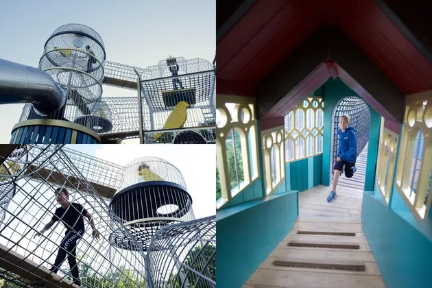 taman bermain, taman bermain keren, foto keren, foto unik, foto lucu
