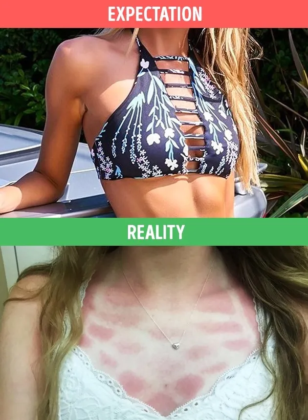 fashion fail, clothing fail, ekspektasi dan realita