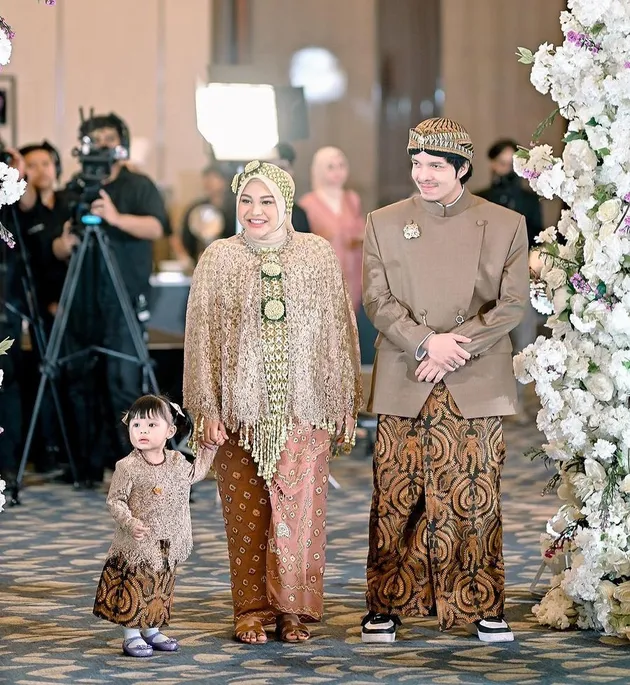 Ameena di Acara 7 Bulanan Aurel Hermansyah