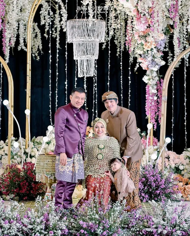 Ameena di Acara 7 Bulanan Aurel Hermansyah