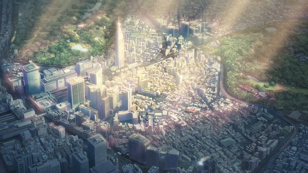 8 Anime Photos with Graphics that Amaze Makoto Shinkai's Work