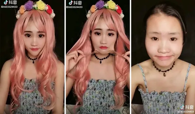 foto unik, foto aneh, foto lucu, foto keren, make up fail