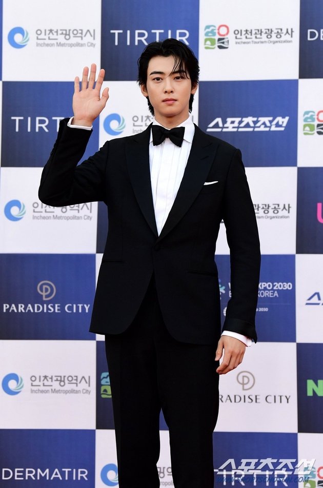 230719 Cha Eunwoo (ASTRO) - Red Carpet Photos @ The 2nd Blue Dragon Series  Awards : r/ASTRO_KPOP