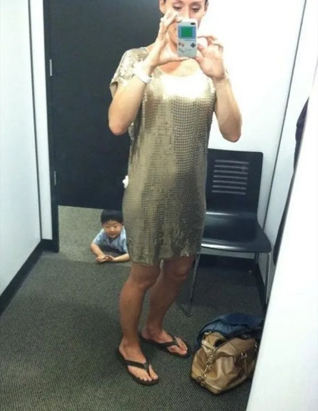 kids photobomb, foto bayi, foto lucu