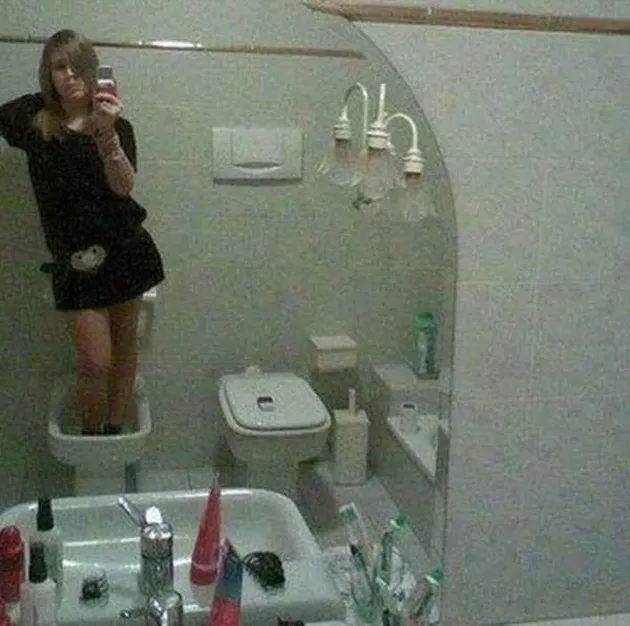 foto selfie, foto lucu, foto unik