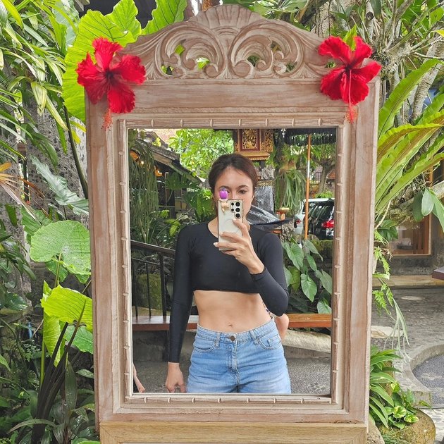 8 Photos of Wulan Guritno's Vacation in Bali with 3 Children, Hot Mama Shows Body Goals
