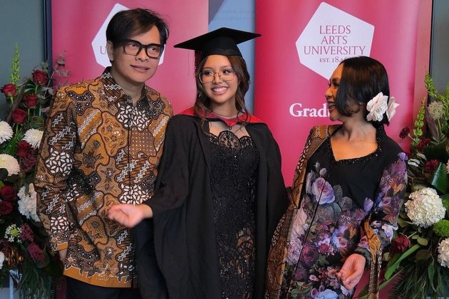 8 Photos of Naja, Armand Maulana's Daughter, After Graduating in England, Her Appearance Becomes the Highlight