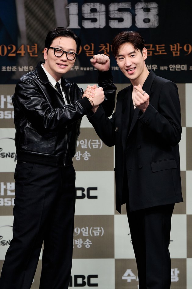 8 Photos of CHIEF DETECTIVE 1958 Press Conference, Lee Je Hoon & Lee Dong Hwi Pose Adorably Together