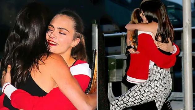 berita cara delevingne, berita kendall jenner, kendall cara sahabatan, foto kendall jenner, foto car