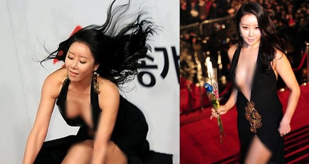 8 Controversial Dresses Worn by Korean Actresses on the Red Carpet, Transparent Until Almost the Entire Body is Visible