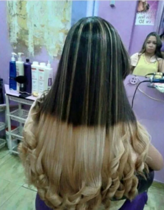 gaya rambut, foto unik, foto aneh, foto lucu