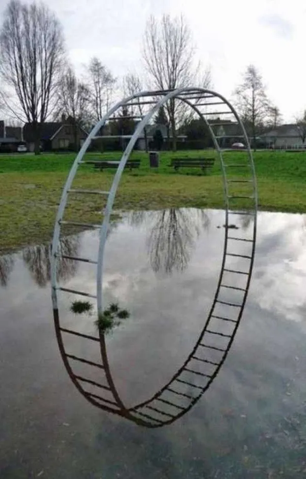 ilusi optik, foto ilusi, foto unik, foto aneh