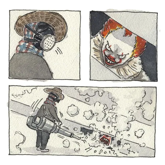 pennywise, it, film it, badut it, badut film it, badut pennywise, pennywise it