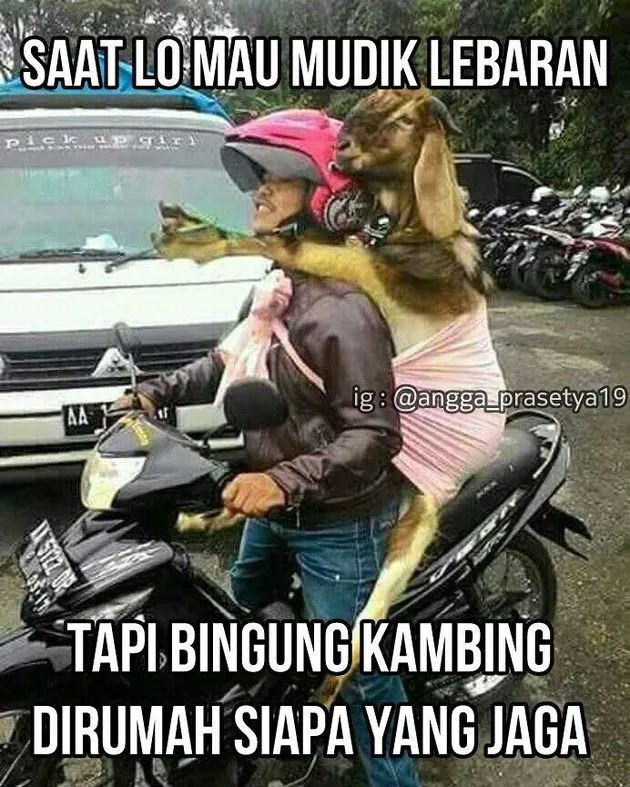 meme mudik, mudik 2018, lebaran 2018, puasa 2018, meme mudik 2018