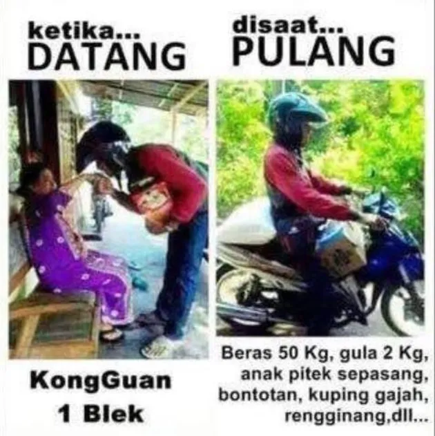 meme mudik, mudik 2018, lebaran 2018, puasa 2018, meme mudik 2018