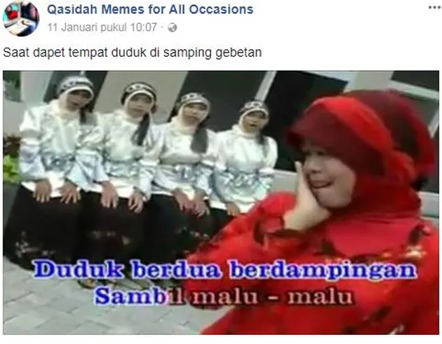 meme lucu, meme qasidah, meme kocak, meme unik