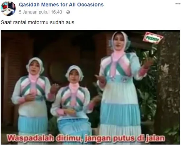 meme lucu, meme qasidah, meme kocak, meme unik