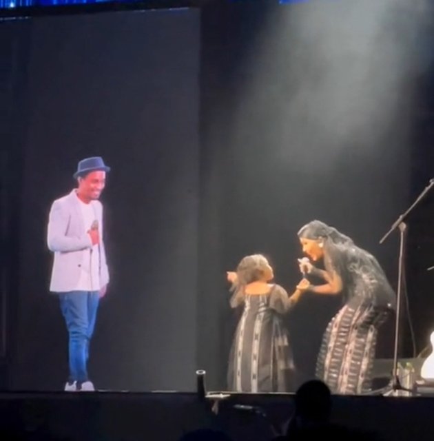 8 Emotional Moments of Baby Gewa, Glenn Fredly's Only Daughter, Meeting Her Late Father for the First Time, Making Everyone Cry