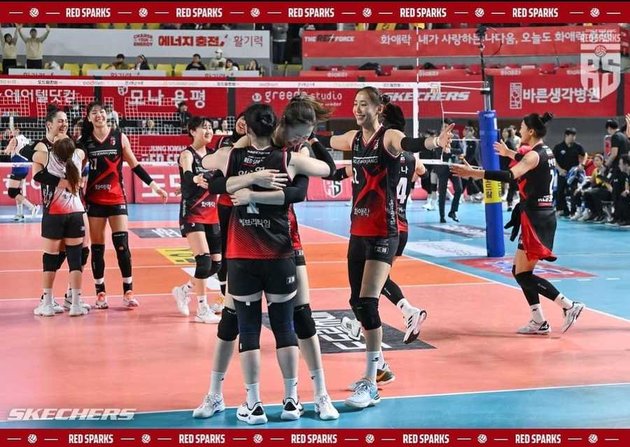 8 Touching Moments of Megawati Hangestri after Defeating the Top Team in the Volleyball Standings in Korea, Becoming the Highest Scorer!