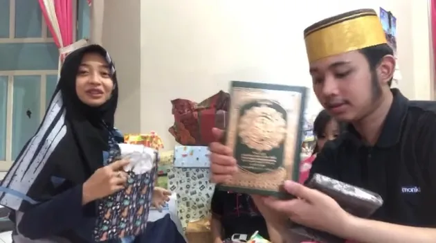 Ega Noviantika dan Rafly menikah
