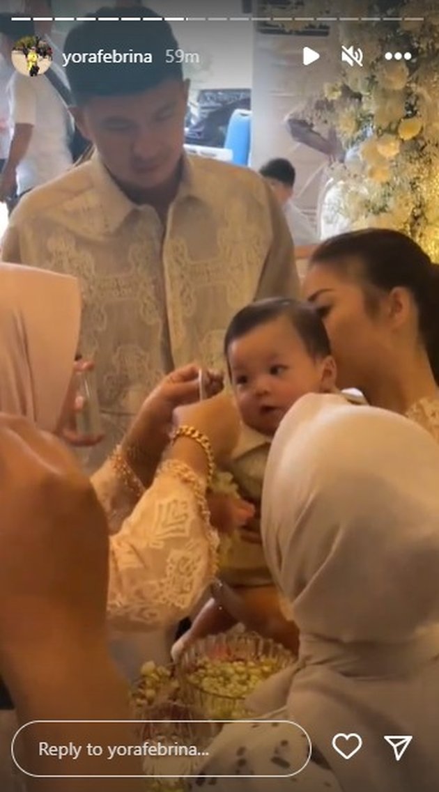 8 Moments of Baby Izz's Akikah Thanksgiving Ceremony Held Together with His Cousin, Nikita Willy's Appearance Highlighted