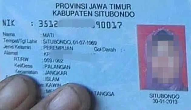 nama unik, nama lucu, nama aneh