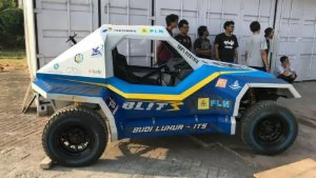 mobil listrik, blits, mobil listrik ITS