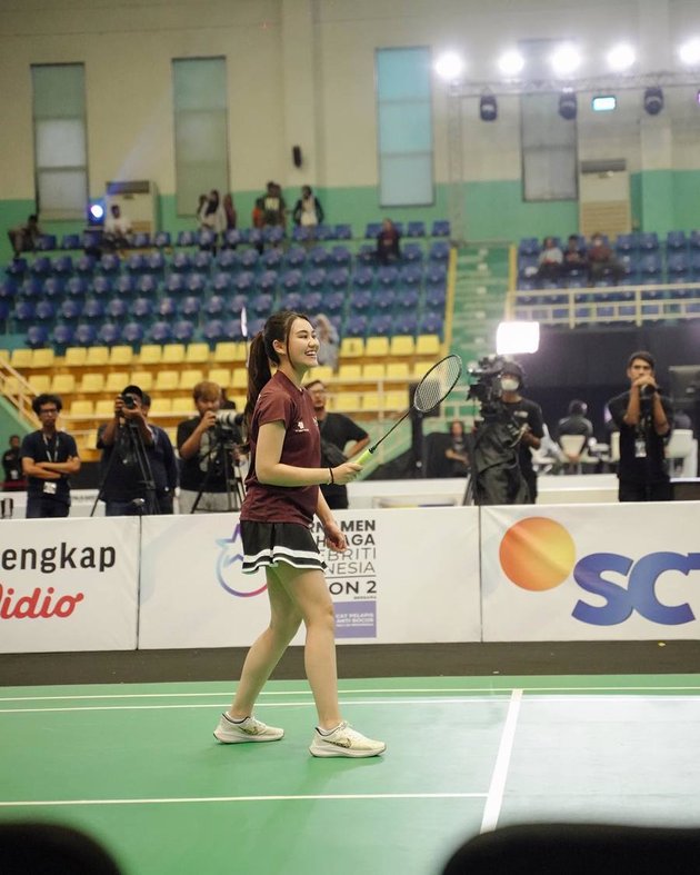 8 Potret Aaliyah Massaid and Thariq Halilintar Duet in Badminton Match, Their Intimacy Successfully Makes People Emotional