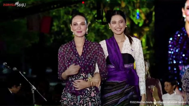 8 Portraits of Artists Appearing in the Palace with Batik, Maudy Koesnaedi Collaborates with Her Handsome Son - Luna Maya Struts Without Maxime Bouttier