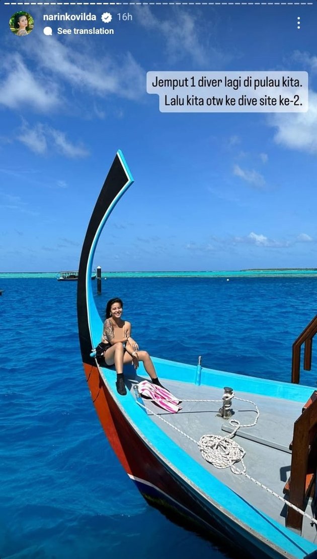 8 Photos of Awkarin's Vacation in Sri Lanka and Maldives Celebrating Boyfriend's Birthday, Having Fun Diving Despite Being Afraid of the Sea