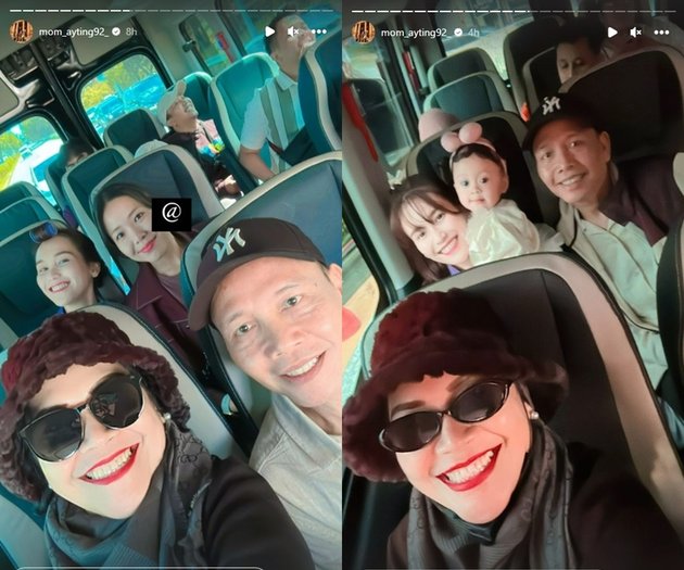8 Photos of Ayu Ting Ting's Vacation in Korea, Meeting Nikita Mirzani with a Bandaged Nose