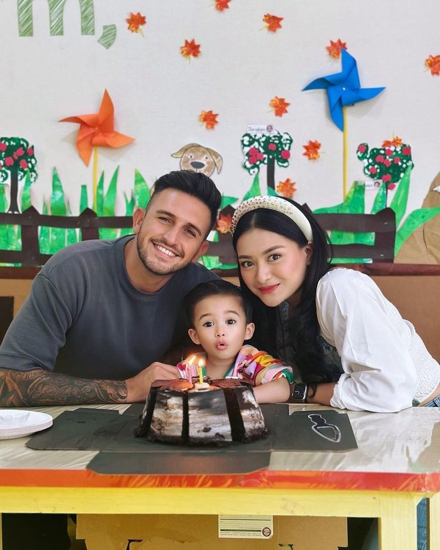 8 Portraits of Baby Adzam Putra Nathalie Holscher who is now 2 years old, Looking Handsome like a Little Prince on His Birthday - Said to be a Future Heartthrob