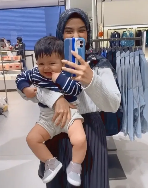 Baby Syaki anak Nadya Mustika dan Rizki DA