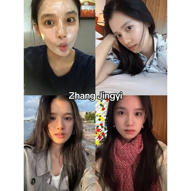 Potret Bare Face Para Artis Drama China