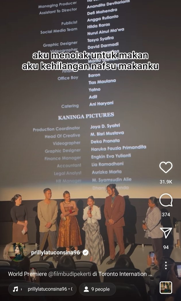 8 Astonishing Photos of Prilly Latuconsina Wearing Kebaya at the Premiere of Her Latest Film in Toronto