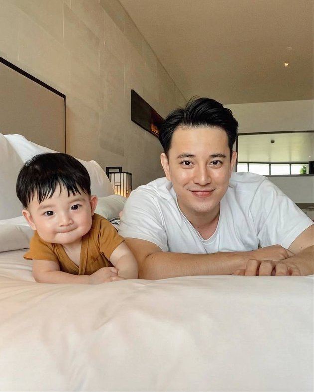 8 Photos of Billy Davidson Taking Care of Baby Pierce, Handsome Father and Unmatched Child - Both Make Netizens Adore