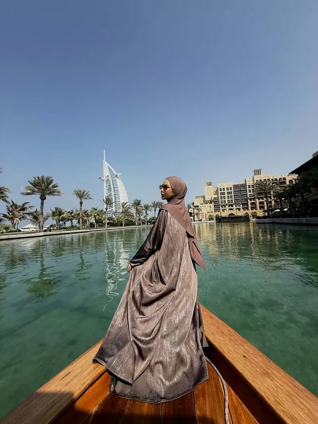 Potret cantik Dara Arafah di Dubai