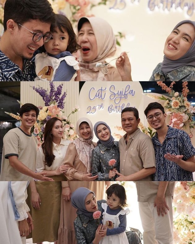 8 Photos of Cut Syifa Celebrating her 25th Birthday, Admits to Receiving Many Surprises and Special Gifts