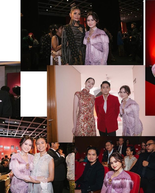 8 Beautiful Details of Tissa Biani's Appearance at the 2023 Indonesian Film Festival