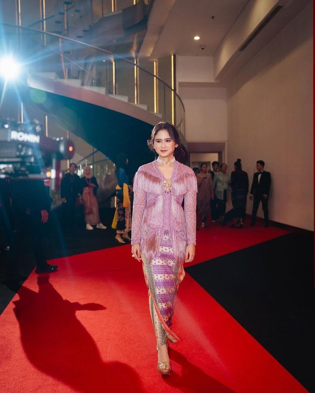 8 Beautiful Details of Tissa Biani's Appearance at the 2023 Indonesian Film Festival